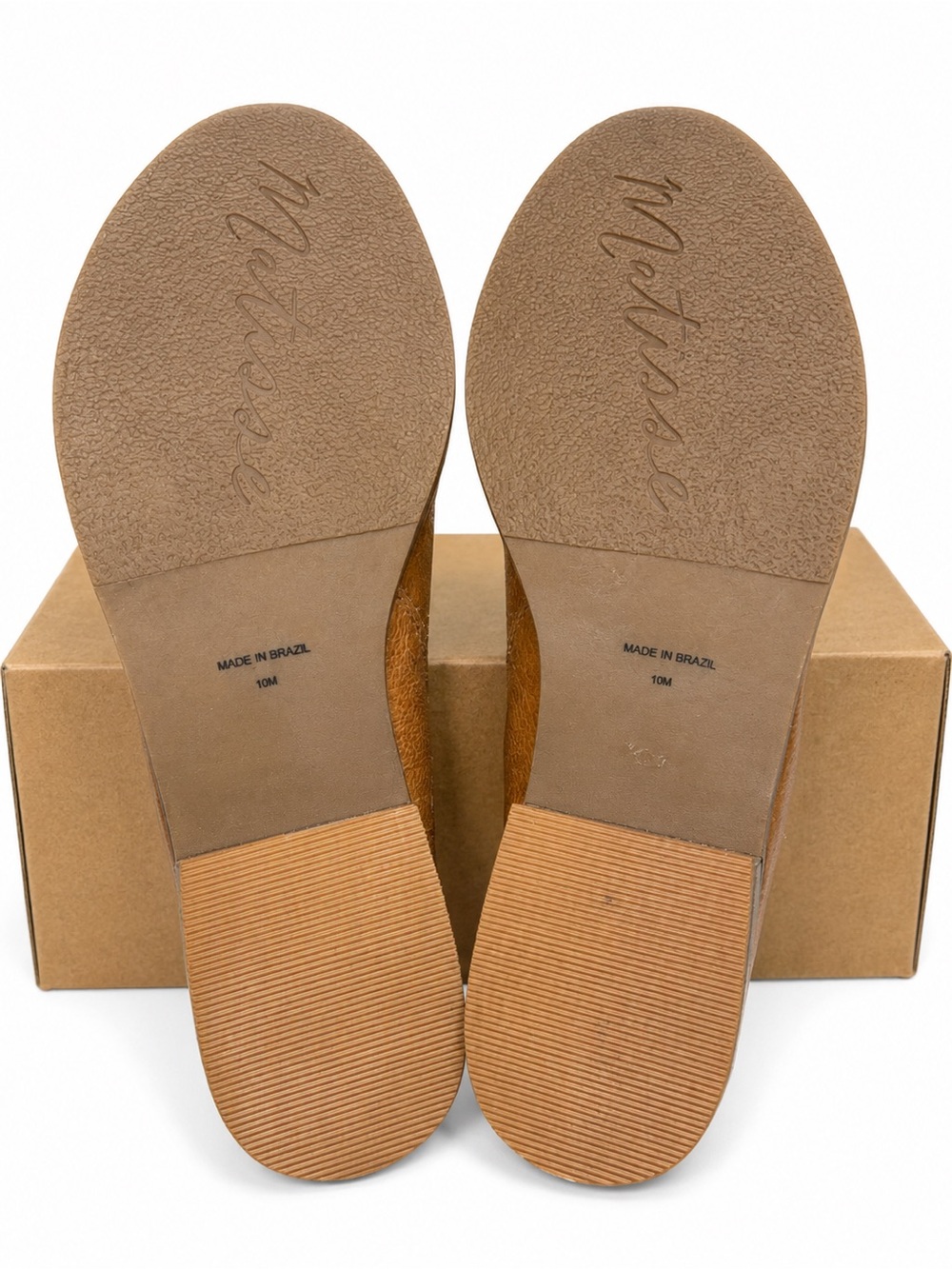Matisse Women’s Genuine Leather Tan Chelsea Ankle Booties Size 10M - Picture 5 of 7